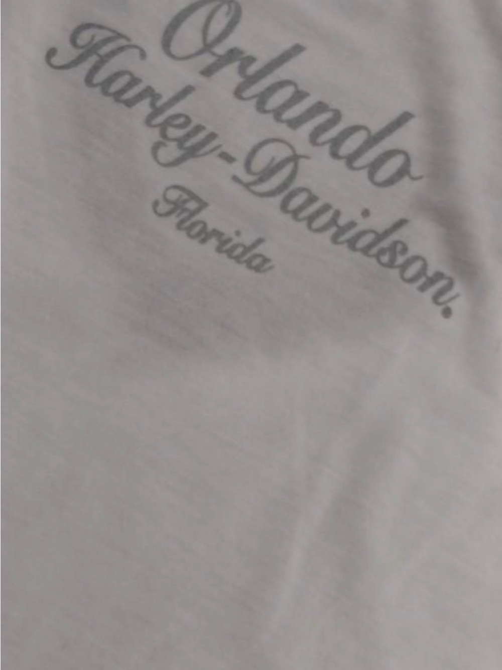 Harley-Davidson White Tee with Purple Winged Logo - NWT - Picture 3 of 4